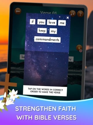 Bible Word Games: Puzzles App screenshot
