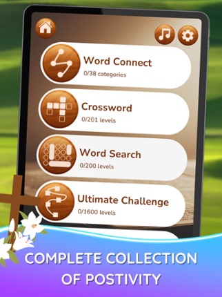 Bible Word Games: Puzzles App screenshot