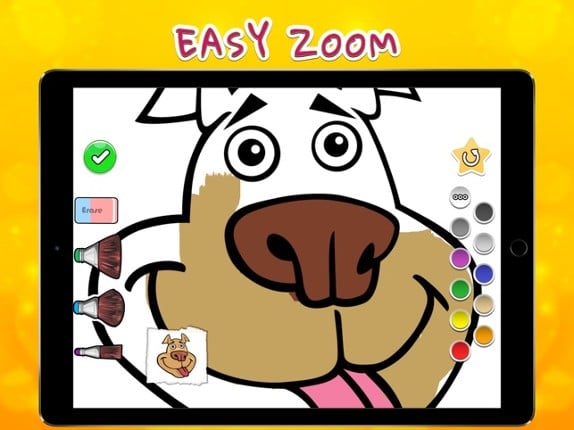 Coloring Book - Dogs screenshot