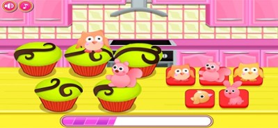 Cooking Games - Bake Cupcakes Image