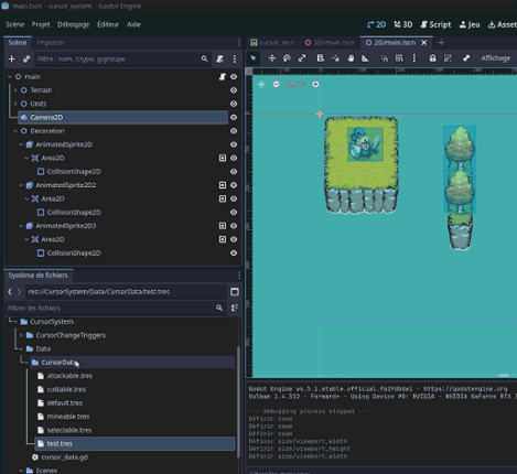 Cursor System - Godot 4.5 Image
