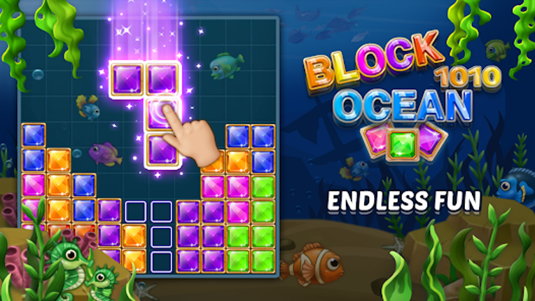 Block Ocean Puzzle 1010 : GOAT Image
