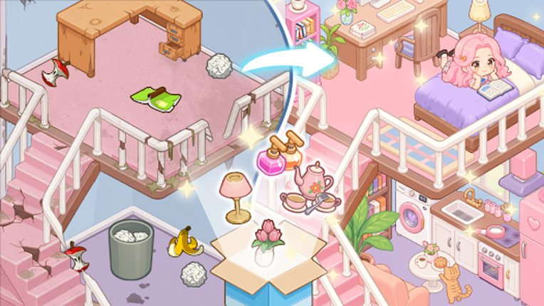 Dreamy Decor: Cozy Home Design screenshot