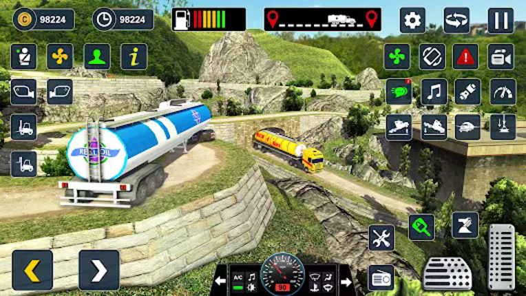 Oil Tanker Truck Transport screenshot