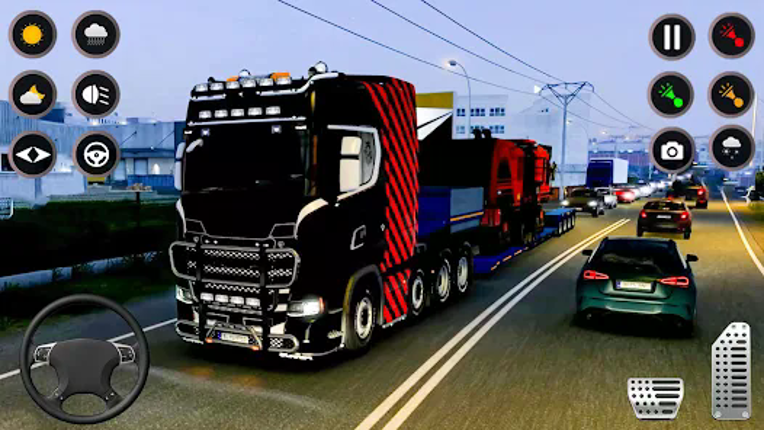 Truck Game 3D US Truck Driving screenshot