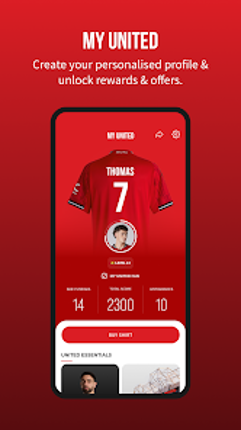 Manchester United Official App screenshot