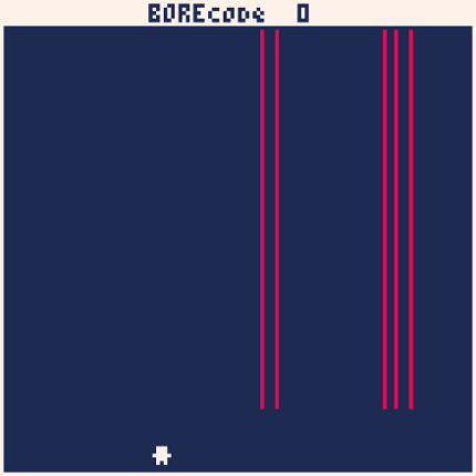 BOREcode (#TweetTweetJam, 557 characters) screenshot