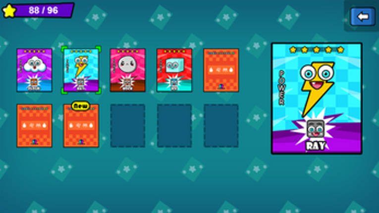 Cute Elements - Elementals and physics screenshot