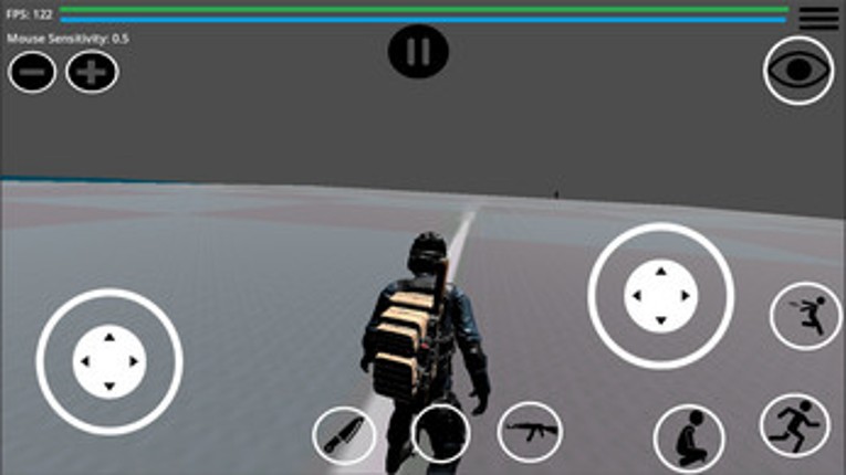 Shooting Aim Test Image