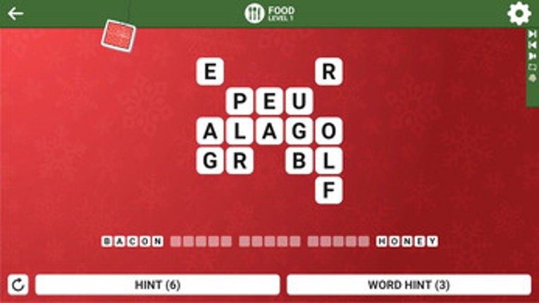 Square Word-Christmas Edition Image