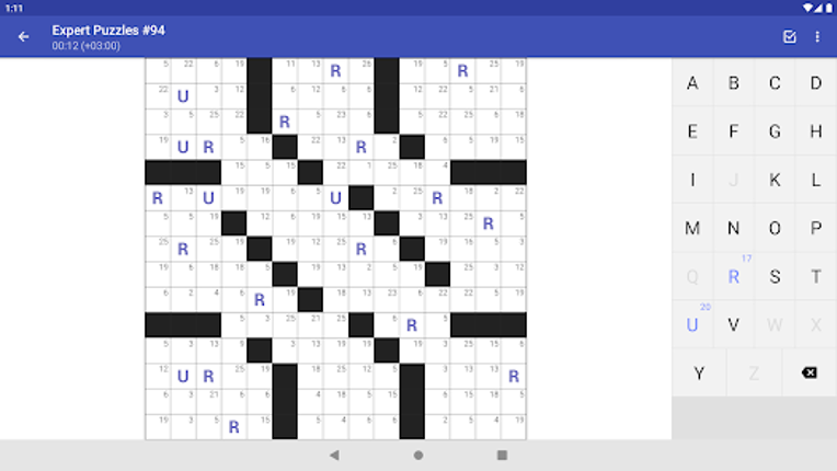 Codeword Puzzles (Crosswords) Image