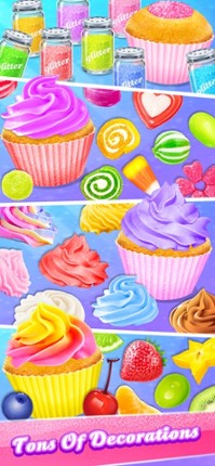 Glitter Cupcake Desserts screenshot