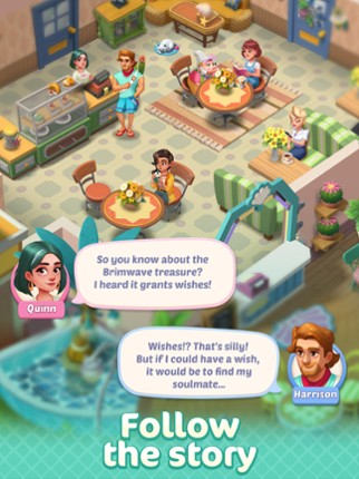 Gossip Harbor: Merge Game screenshot