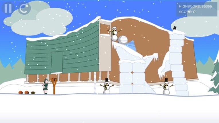 Grumpy Snowmen screenshot