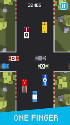 Hard Road - Don’t Crash The Car On Pixel Highway 2 screenshot