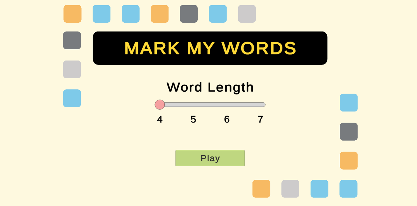 Games like Mark My Words