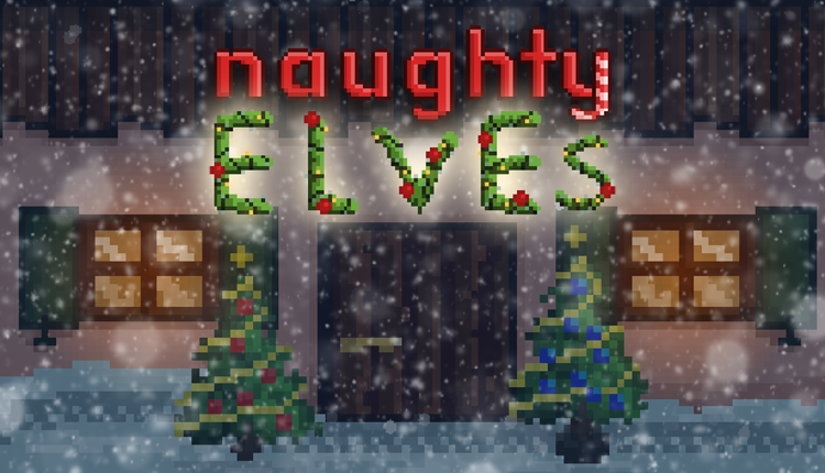 Naughty Elves - Christmas puzzle game Game Cover