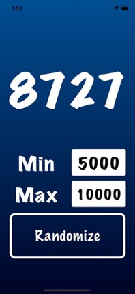 Number Generator App Image