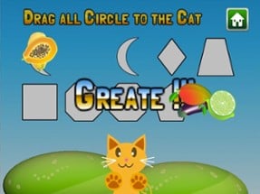 QCat - toddler shape educational game (free) Image