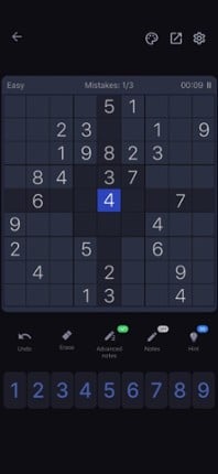 Sudoku Puzzle - Brain Games screenshot