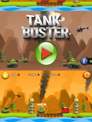 Tank Buster : Tank games, tank wars Image