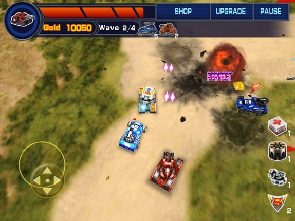 Tanks Battle 3D screenshot