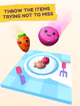 Throw it! Cute Aim and Toss screenshot