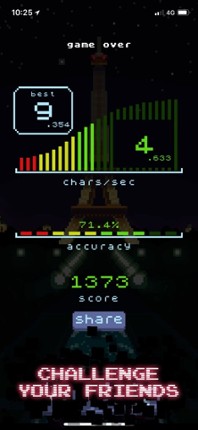Typing Rush Master screenshot