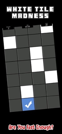 White Tile Madness screenshot