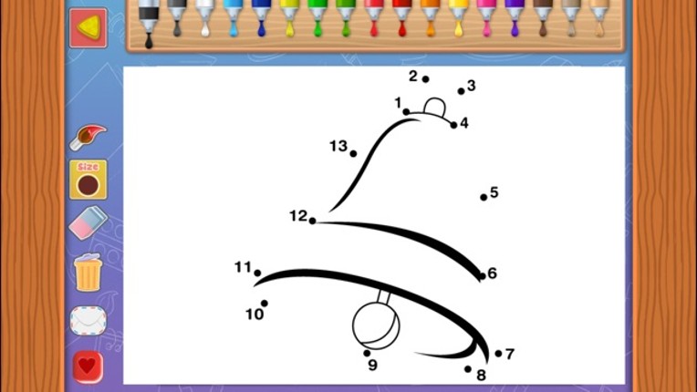 4 Kids Games In 1 | Paint - Connect The Dots - Jigsaw Puzzle and Matching Game screenshot
