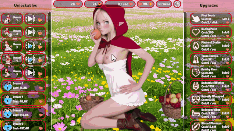 Beauty Clicker: Scarlet's Dreams Image