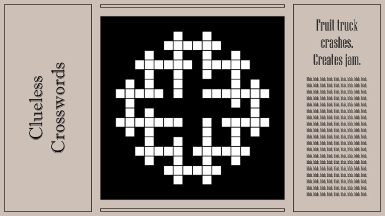 Clueless Crosswords screenshot