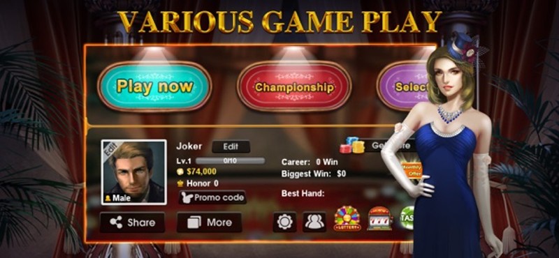 DH Texas Poker screenshot