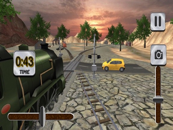 Drive Passenger Rail In Desert screenshot