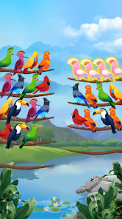 Bird Sort - Color Puzzle screenshot