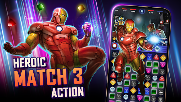 MARVEL Puzzle Quest: Match RPG screenshot