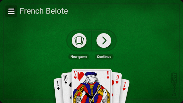French Belote screenshot