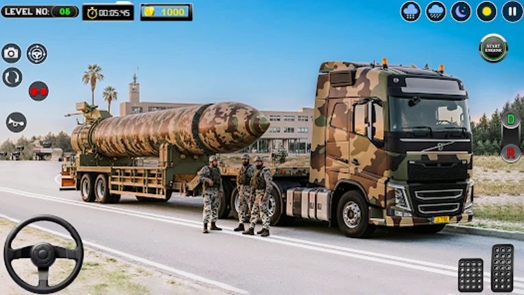 Military Truck Driving Games screenshot