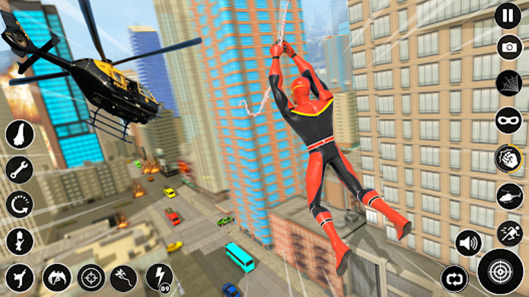 Spider Fighting Man Hero Games screenshot