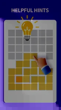 1 Line-Fill the blocks puzzle screenshot