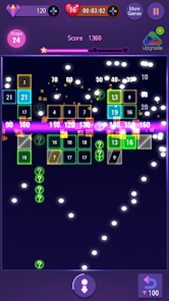 Neon Bricks Master screenshot