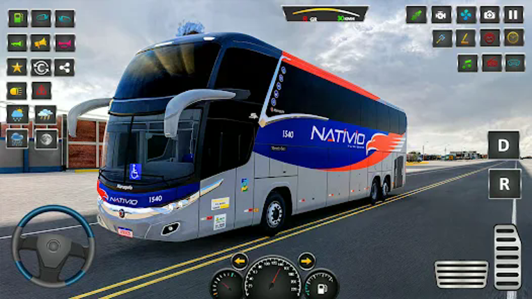 Real Offroad Bus Game 3D screenshot