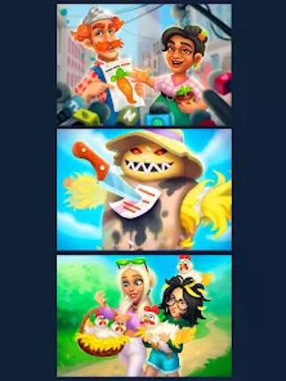 Secrets of Paradise Merge Game screenshot