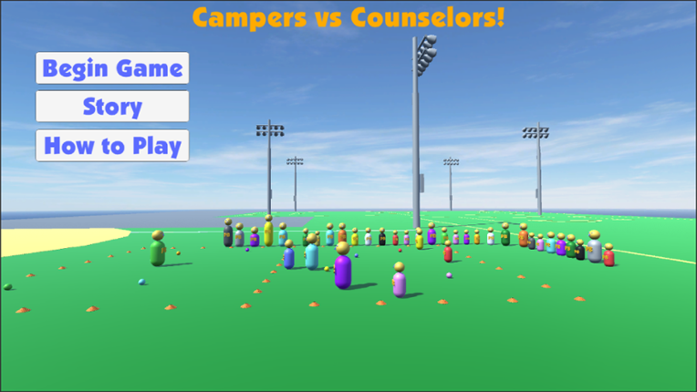 Campers vs. Counselors! Game Cover