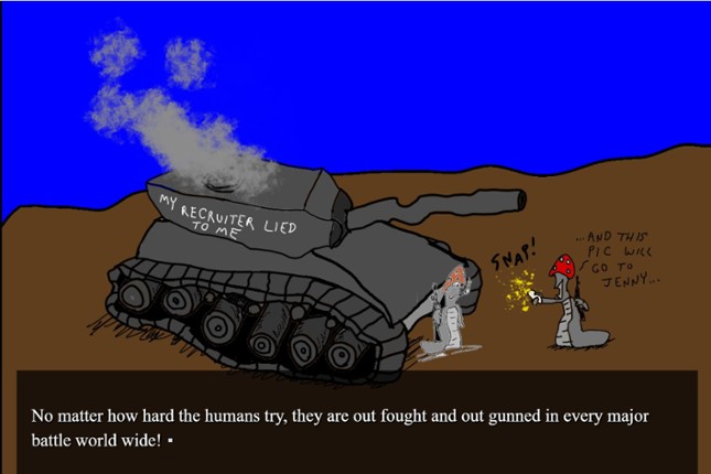 Invasion of the Mushroom Men of Planet Y! screenshot