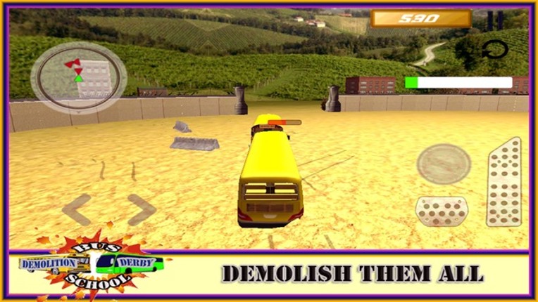 School Bus Demolition Crash Championship - Derby Racing Simulator screenshot
