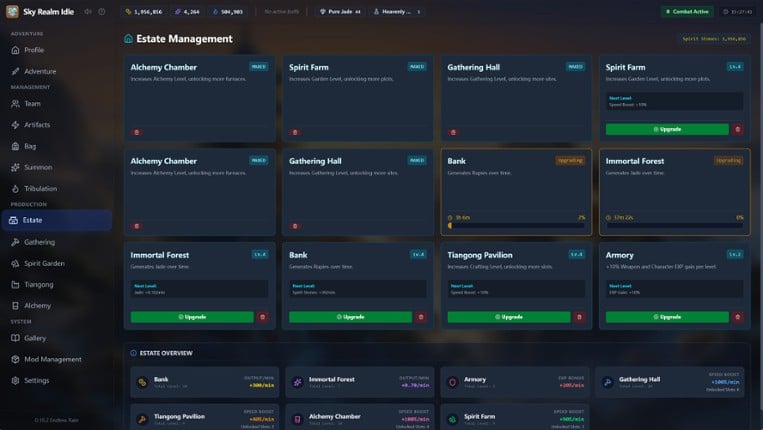 Sky Realm Idle screenshot