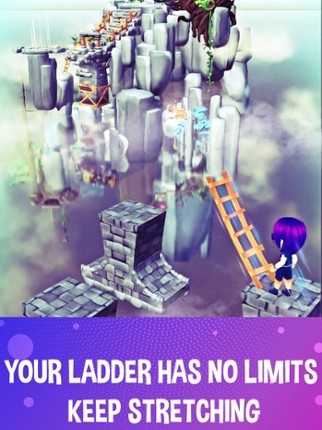 Stretchy Ladders Casual Game screenshot