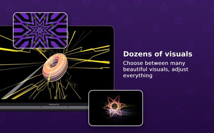 Vythm VJ - Music Visualizer DJ screenshot