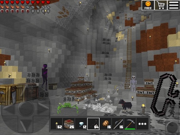 World of Cubes Craft & Mine 3D screenshot